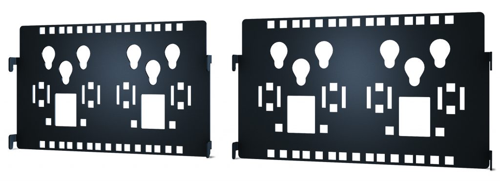 Performance, Midspan Accessory Bracket for 12 Wide double-sided Vertical Cable Manager (2 per kit)